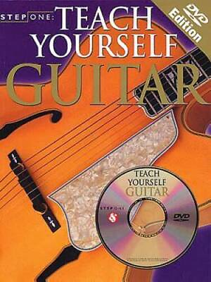 #ad Step One: Teach Yourself Guitar Book DVD Edition Paperback GOOD $5.76