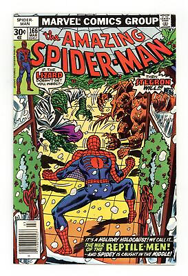 #ad Amazing Spider Man #166 FN 6.0 1977 $14.00
