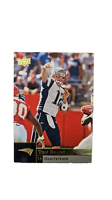 #ad 2009 Upper Deck Tom B Ready New England Patriots $69.99