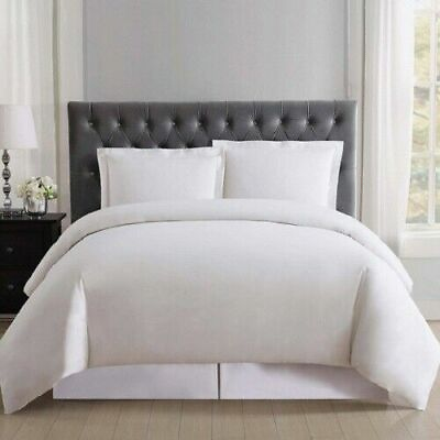 #ad Truly Soft Everyday Duvet Cover amp; Sham Set Ivory Twin XL New $19.67