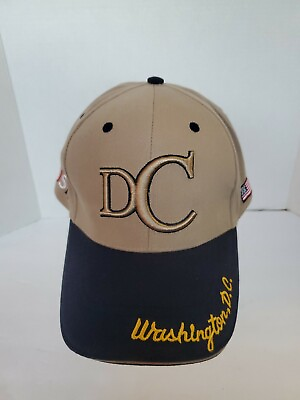 #ad Washington DC USA Baseball Cap Hat Embroidered Adult 1 Size Adjustable Strapback $6.78