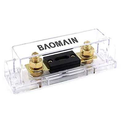 #ad Baomain ANL 400A Electrical Protection ANL Fuse 400 Amp with Fuse Holder 1 Pack $12.67