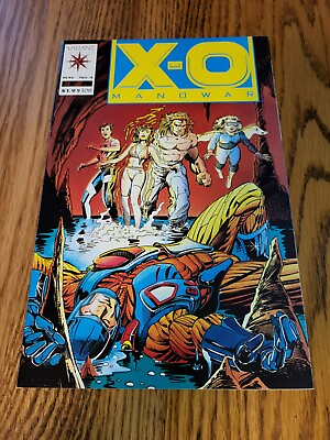 #ad Valiant Comics X O Manowar #4 1992 Excellent $34.99