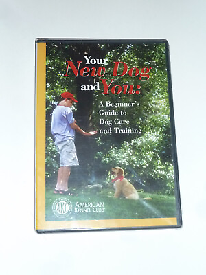 #ad Your New Dog and You DVD beginner dog care amp; training AKC pets how to guide NEW $5.75