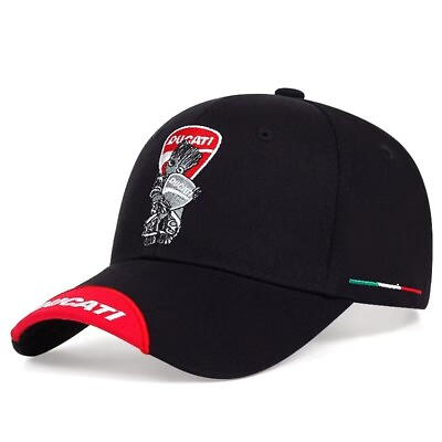 #ad NEW Ducati Baseball Cap Hat Retro Embroidery Men Women Adjustable Birthday Gifts $11.99