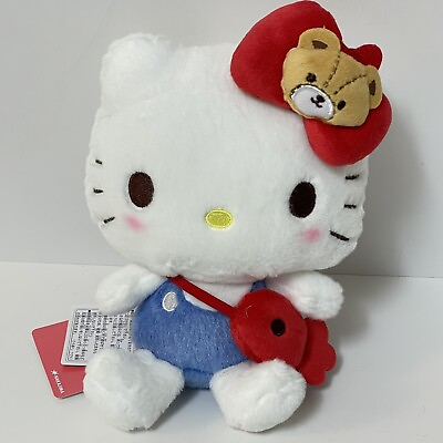 #ad Sanrio Hello Kitty Plush Tiny Chum Ribbon Stuffed Toy Sanrio Characters Japan $43.80