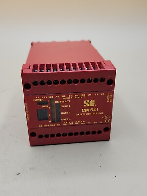 #ad STI CM S41 24V Control Safety Relay Unit Omron Category 3 $269.99