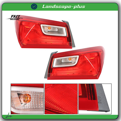 #ad Taillights For 16 21 Chevrolet Malibu LH RH Tail Light Replacement Pair Lamps $92.19