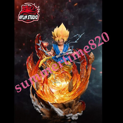 #ad Kylin Studio Dragon Ball Small Goku Resin Statue Pre order 1 6 H32cm Two Heads $252.45