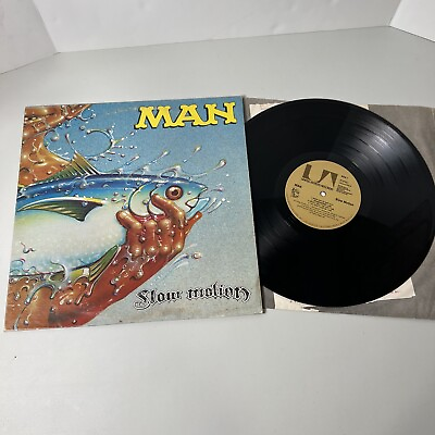 #ad Man Slow Motion Vinyl 33 LP United Artists Records UA LA345 G $12.00