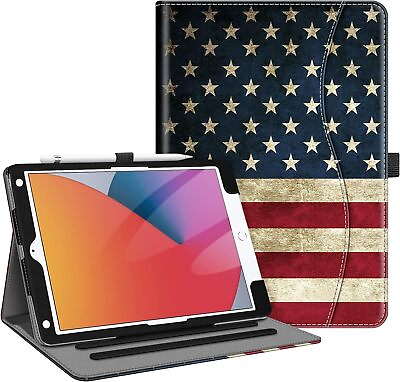 #ad Smart Case for iPad 9th 8th 7th Gen 10.2quot; Multi Angle Stand Cover with Pocket $15.99