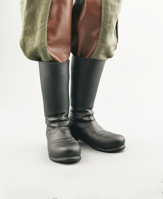 #ad 1 6 ZYTOYS ZY1022 WWII High Boots Shoes Model 12inch Male Soldier Figure Doll $11.06