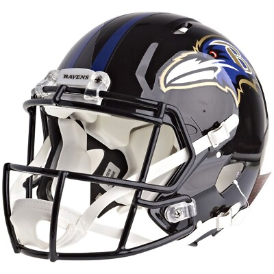 #ad BALTIMORE RAVENS Riddell Speed NFL Authentic Football Helmet $289.95