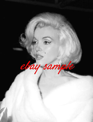 #ad MARILYN MONROE CANDID PHOTO At JFK Birthday Gala MadisonSquareGarden May1962 $7.99