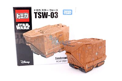 #ad Takara Tomy Tomica Star Wars TSW 03 Star Wars Sandcrawler Diecast Model Toy Car $9.87