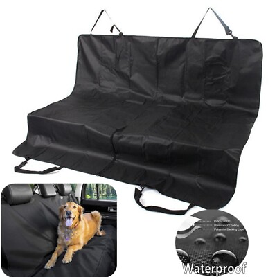 #ad Pet Dog Seat Cover Protector Hammock Mat Waterproof For Suv Truck Car Rear Seat $17.90