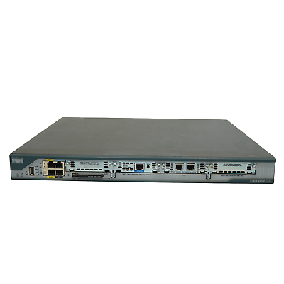 #ad Cisco 2801 Integrated Services Router ISR w WIC 1DSU 1 v2 VIC2 2FXS CISCO2801 $38.99