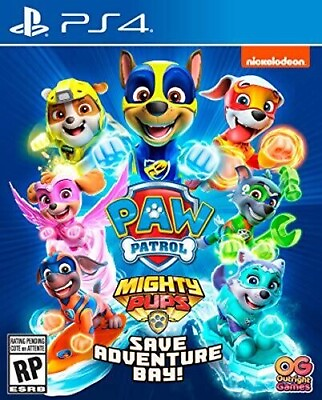 #ad PAW Patrol Mighty Pups Save Adventure Bay for PlayStation 4 New Video Game P $10.98