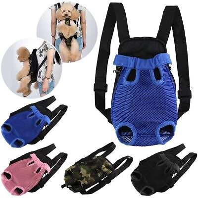 #ad Sling Legs Out Front Pet Dog Puppy Cat Carrier Backpack Tote Holder Bag Outdoor $10.79