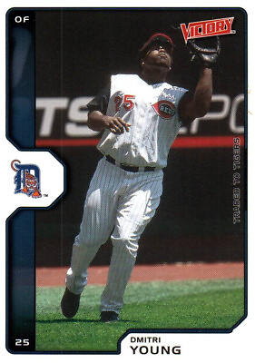#ad Dmitri Young OF Upper Deck Victory Tigers 2002 #178 $1.05