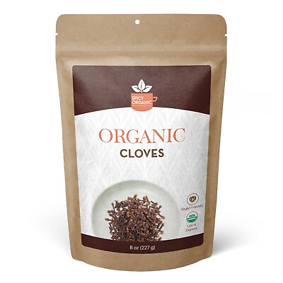 #ad Organic Cloves Whole 8 OZ Non GMO Pure Clove Seed Spice for Savory Dishes $12.98