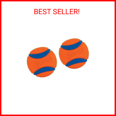 #ad Chuckit Ultra Ball Dog Toy Medium 2.5 Inch Diameter Pack of 2 for breeds 20 $8.81
