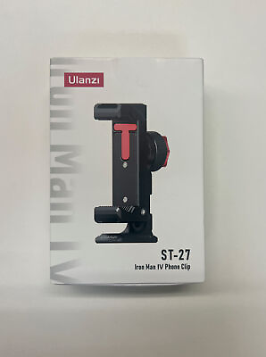 #ad Ulanzi ST 27 Iron Man IV Expandable Horizontal Vertical Adjustable Phone Holder $37.25
