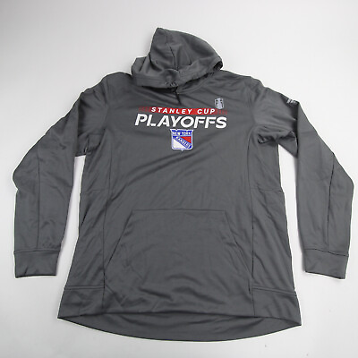 #ad New York Rangers Fanatics NHL Pro Authentics Sweatshirt Men#x27;s Gray New $48.74
