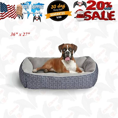 #ad Loungeramp;Pet Bed Large 36quot; x 27quot; $50.95