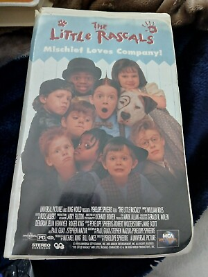 #ad #ad The Little Rascals VHS 2000 Clamshell $1.60