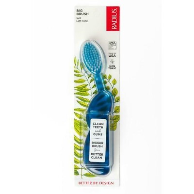 #ad Radius For Adults The Original Big Brush Left Handed Colors May Vary $12.98