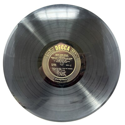 #ad Robert Alda Guys amp; Dolls A Musical Fable Of Broadway Vinyl LP Decca DL 8036 $12.72