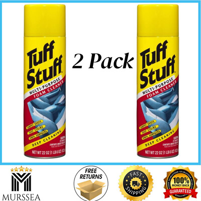 #ad Tuff Stuff Multi Purpose Foam Cleaner Deep Cleaning 22 ounces 2 Pack $12.45