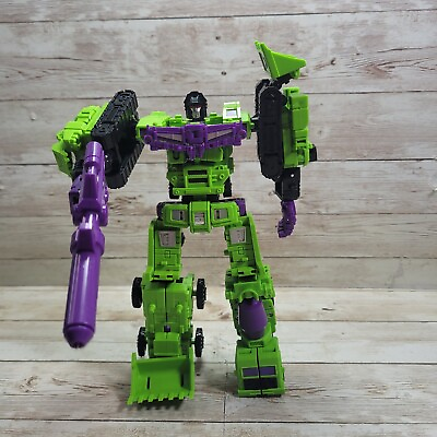 #ad Devastator Engineering Truck Robot Combiner Action Figure 8quot; Toys Free Shipping $39.75