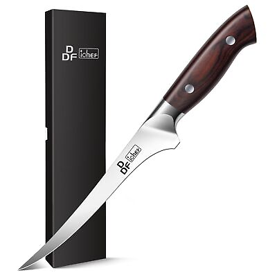 #ad DDF iohEF Fillet Knife 7 Inch Professional Boning Knife High Carbon Japanese ... $55.67