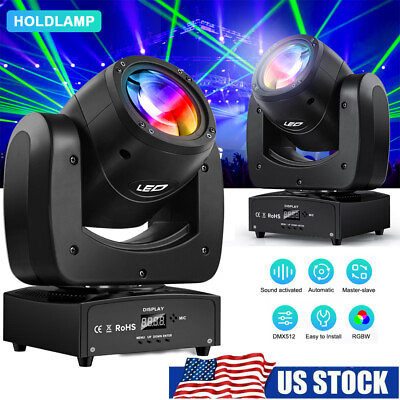 #ad 100W RGBW LED Moving Head Light DMX Stage Beam Spot Lighting DJ Disco Party Show $79.19