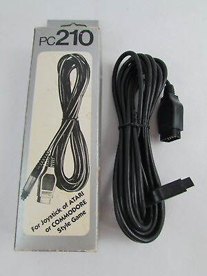 #ad 10 Ft. Extension Play Cable for Joystick of Atari or Commodore Style Game PC210 $13.45