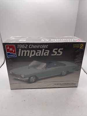 #ad AMT ERTL 1962 Chevrolet Impala SS Kit #8209 1:25 scale Factory Sealed $29.95