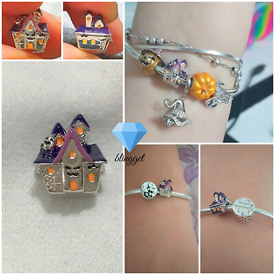 #ad 100% S925 Home Is Where The Haunt Is Charm The Haunted Mansion Charm Blingget $24.99