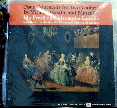 #ad Vivaldi Haydn Marcello Presti Lagoya Guitar Con Mercury $3.99