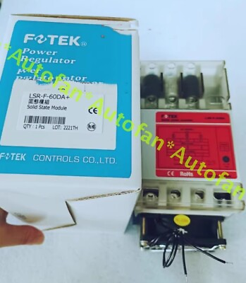 #ad 1PC for FOTEK Enhanced Cooling Belt Fan Solid State Adjuster LSR F 60DA new $273.68