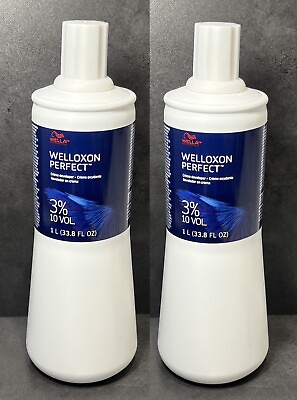 #ad 2 Wella Welloxon Perfect Creme Developer 33.8oz $27.00
