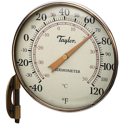 #ad TAYLOR PRECISION PRODUCTS 481BZN Heritage Collection Dial Thermometer $21.66