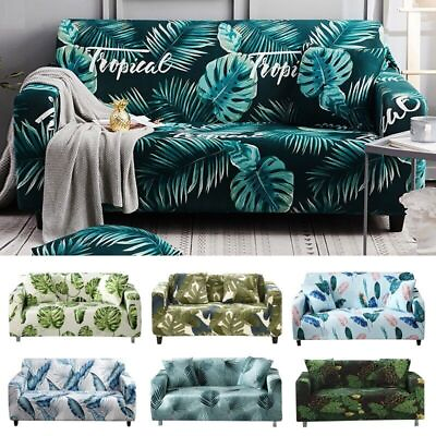 #ad Elastic Sofa Cover Couch Slipcover Sectional Case Sofa Furniture Protector $63.25