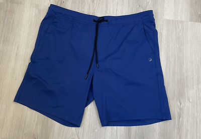 #ad New Mens American Eagle Jogger Shorts Blue Large XL New $11.25