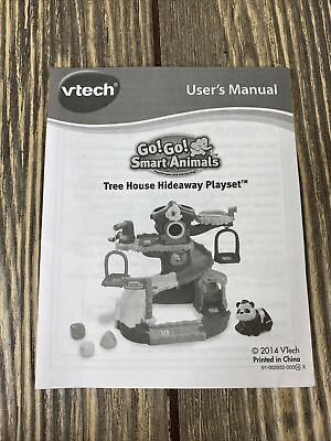 #ad Go Go Smart Smart Animals Tree House Hideaway Playset Users Manual $8.99