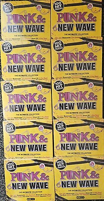 #ad JOB LOT X10: Punk amp; New Wave The Ultimate Collection 5CD New amp; Sealed GBP 19.79
