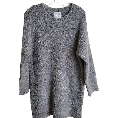 #ad Gray LongSleeve Sweater Dress $40.00