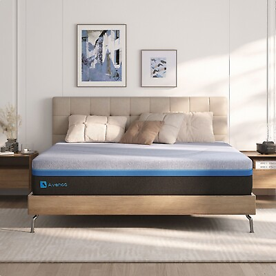 #ad 10 Inch Mattress in a Box with Gel Memory Foam amp; Breathable Cover for Cool Sleep $309.99
