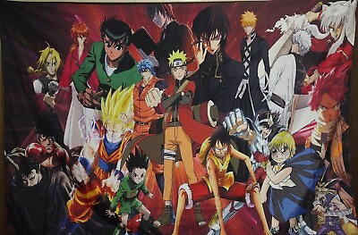 #ad Anime Tapestry Wall Hanging Tapestry Blanket Bedroom Decoration 60quot;x40quot; $7.00